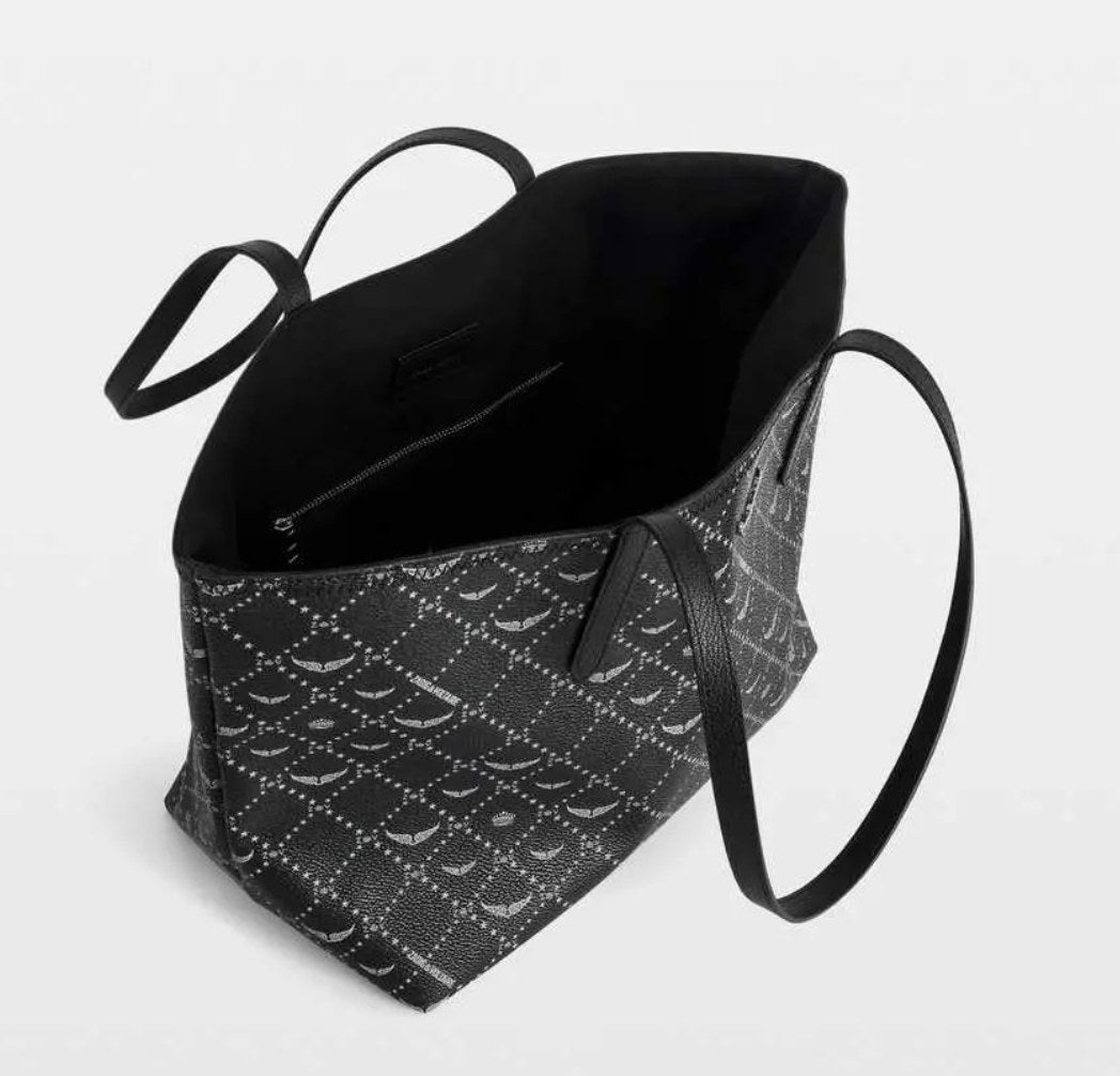 Zadig & Voltaire Z Shopper monogram tote, interior